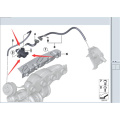 F30 F10 F25 соленоид преобразователя давления наддува турбокомпрессора для BMW F01 F10 F30 клапан давления привода зарядного устройства 11747626351